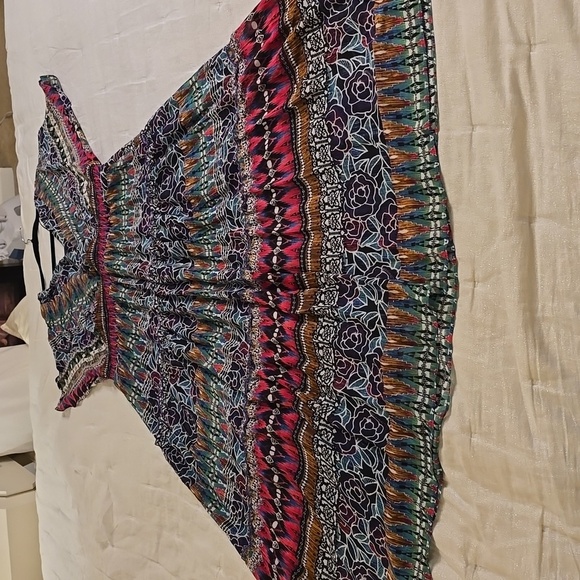 Chris McLaughlin Vibrant Multicolor Maxi Dress - Picture 8 of 15